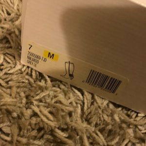 Black knee high boots